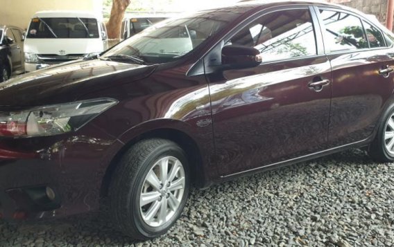 Red Toyota Vios 2017 at 10000 km for sale