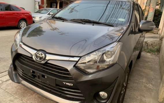 Gray Toyota Wigo 2019 for sale in Quezon City