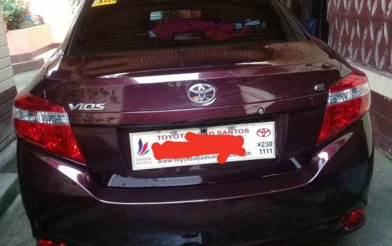 Selling Red Toyota Vios 2016 Sedan Manual Gasoline at 6000 km in Manila-3