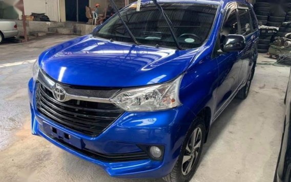 Sell Blue 2018 Toyota Avanza at Manual Gasoline at 10000 km in Quezon City