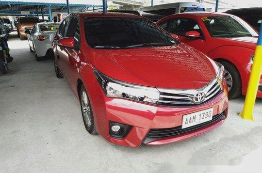 Red Toyota Corolla Altis 2014 for sale in Makati -2
