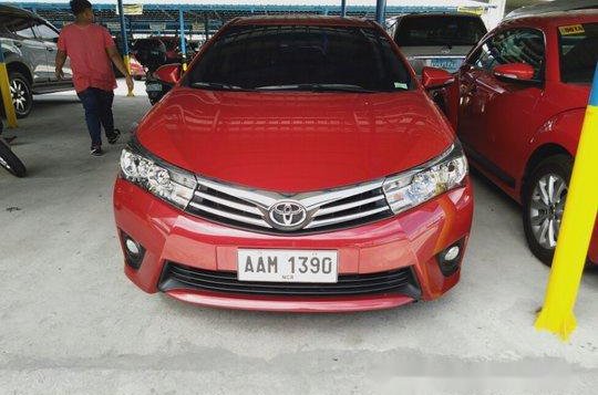 Red Toyota Corolla Altis 2014 for sale in Makati -1