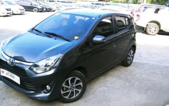 Grey Toyota Wigo 2018 at 4000 km for sale in Paranaque-1