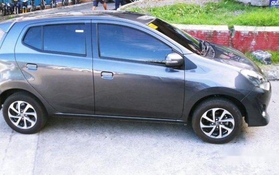 Grey Toyota Wigo 2018 at 4000 km for sale in Paranaque-2