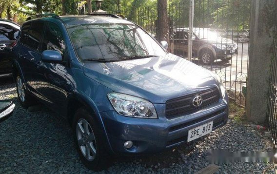 Sell Blue 2008 Toyota Rav4 Automatic Gasoline at 65000 km in Muntinlupa