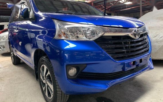 Blue Toyota Avanza 2018 Suv for sale in Quezon City