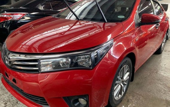 Sell Red 2017 Toyota Corolla Altis Sedan in Quezon City-1