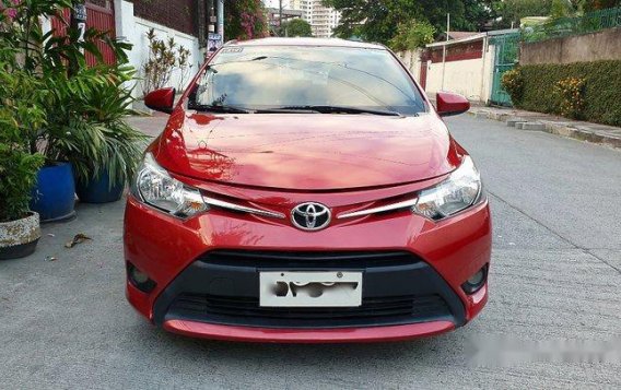 Red Toyota Vios 2016 for sale in Quezon City-1