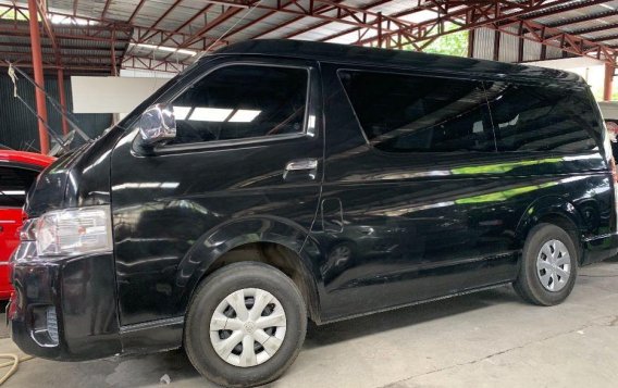 Sell Black 2018 Toyota Hiace Van in Quezon City