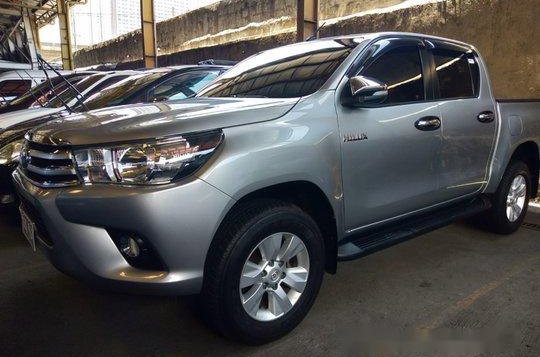 Sell Silver 2016 Toyota Hilux in Quezon City -1