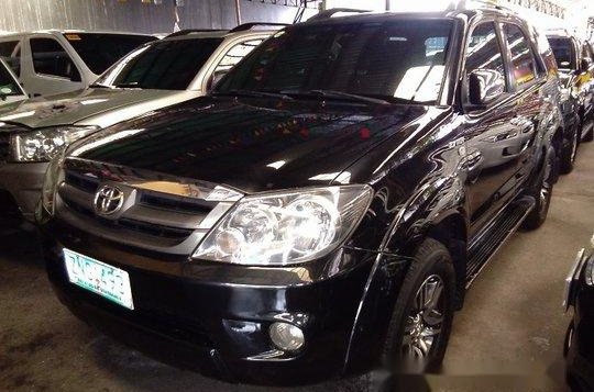 Selling Black Toyota Fortuner 2008 Automatic Gasoline at 79039 km in Antipolo-3