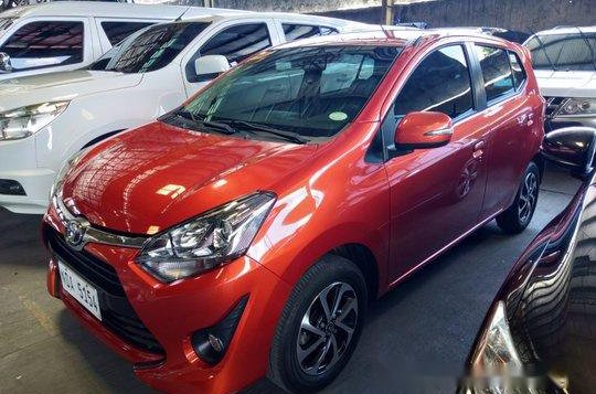 Selling Orange Toyota Wigo 2019 in Quezon City -3