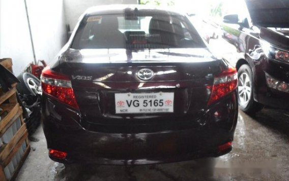 Red Toyota Vios 2016 at 8000 km for sale in Manila-4