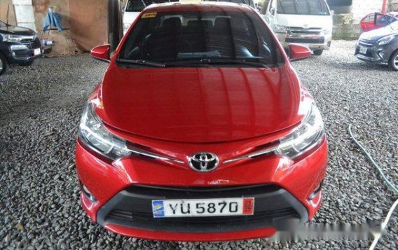 Red Toyota Vios 2016 at 8800 km for sale-3