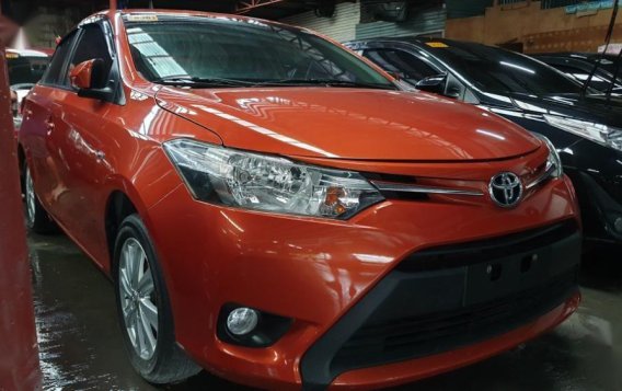 Orange Toyota Vios 2017 at 10000 km for sale in Quezon City