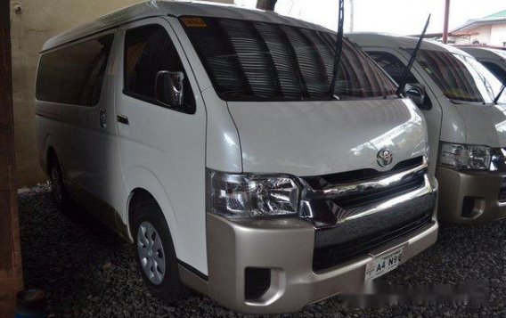 Selling White Toyota Hiace 2018 at 1900 km in Manila