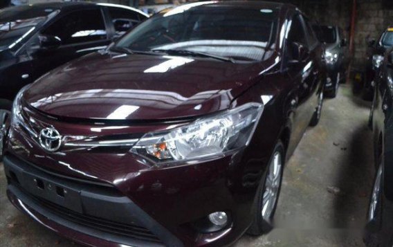 Sell Red 2018 Toyota Vios Automatic Gasoline at 800 km in Manila-1