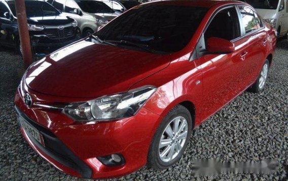 Red Toyota Vios 2016 at 8800 km for sale-1