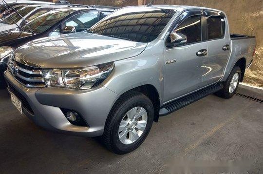 Sell Silver 2016 Toyota Hilux in Quezon City 