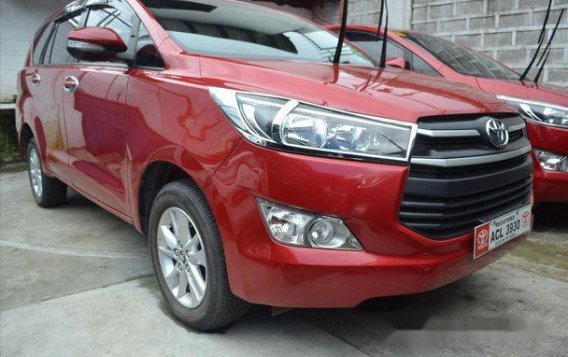 Sell Red 2016 Toyota Innova Manual Diesel at 3800 km in Manila