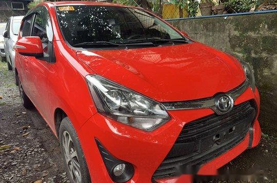Sell Red 2019 Toyota Wigo Automatic Gasoline at 2300 km