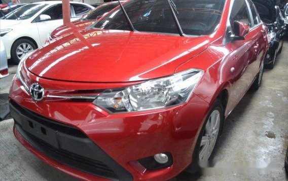 Selling Red Toyota Vios 2018 Automatic Gasoline-1
