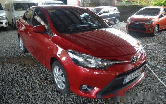 Red Toyota Vios 2016 at 8800 km for sale
