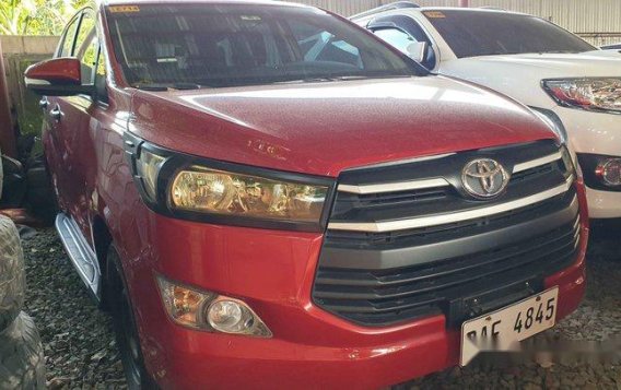 Sell Red 2017 Toyota Innova in Quezon City