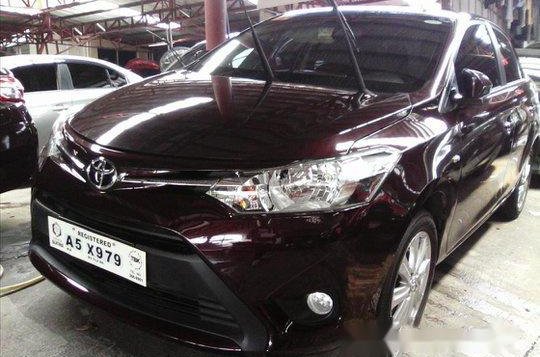 Selling Red Toyota Vios 2018 Manual Gasoline -5