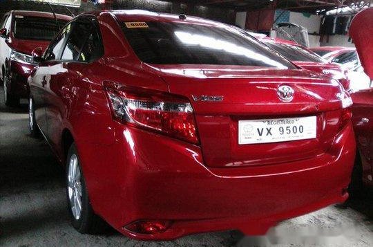 Selling Red Toyota Vios 2017 Manual Gasoline in Manila-2