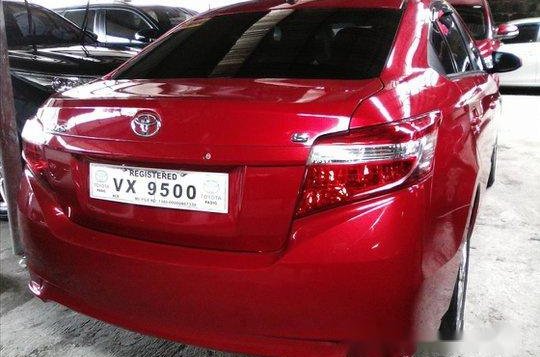 Selling Red Toyota Vios 2017 Manual Gasoline in Manila-3