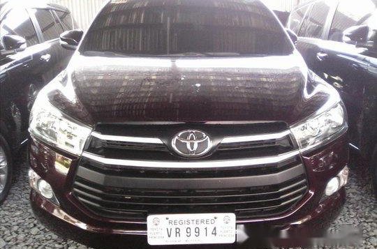 Selling Red Toyota Innova 2017 Automatic Diesel -1