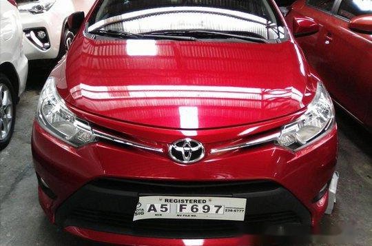 Red Toyota Vios 2018 Manual Gasoline for sale-3