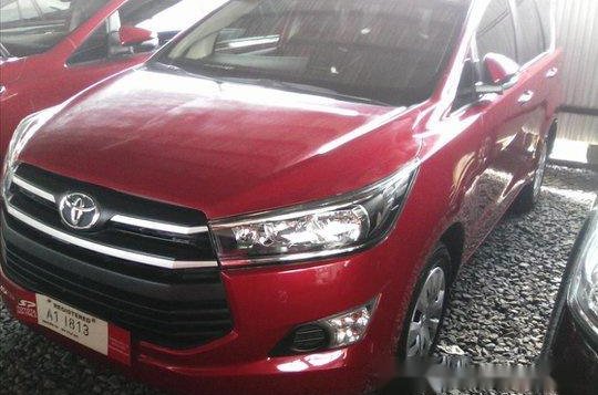 Red Toyota Innova 2017 at 1900 km for sale-3
