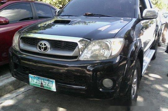 Black Toyota Hilux 2010 for sale Manual-3