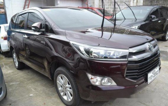 Sell Red 2017 Toyota Innova Manual Diesel at 10000 km