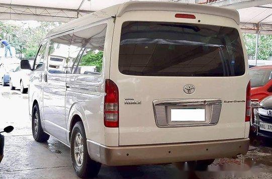 Selling White Toyota Hiace 2013 Automatic Diesel in Makati-8