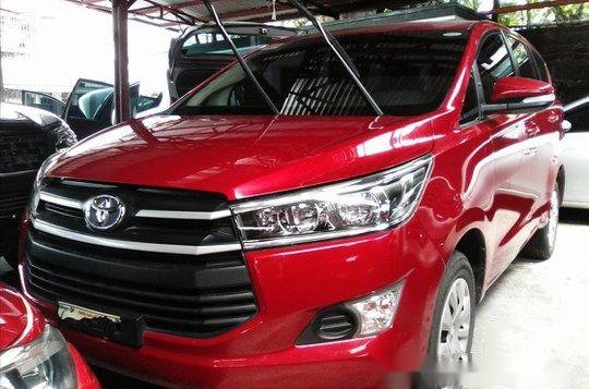 Red Toyota Innova 2017 Manual Diesel for sale in Manila