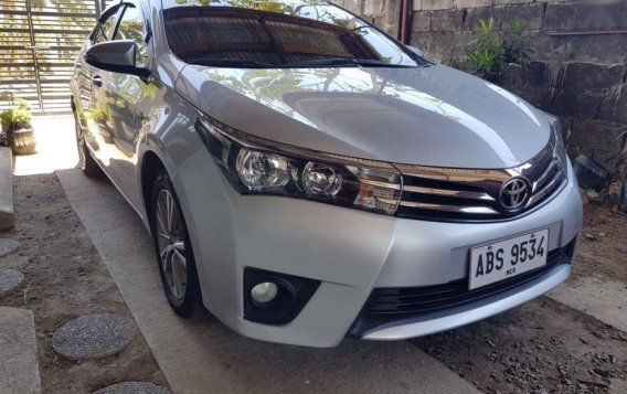 Selling Silver Toyota Altis 2015 at 52000 km in Bacoor-5