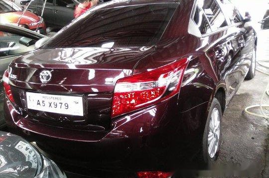 Selling Red Toyota Vios 2018 Manual Gasoline -4