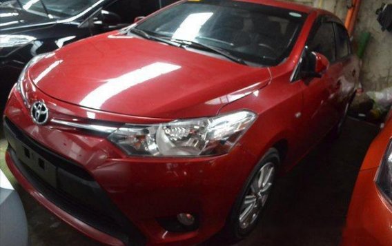 Red Toyota Vios 2017 Manual Gasoline for sale -1