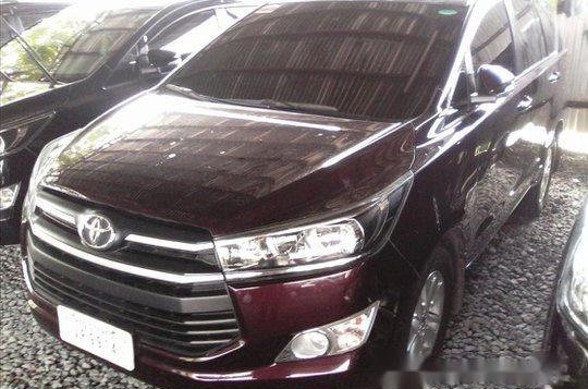 Selling Red Toyota Innova 2017 Automatic Diesel -4