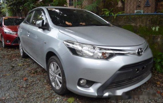Selling Silver Toyota Vios 2016 Manual Gasoline at 8000 km in Manila
