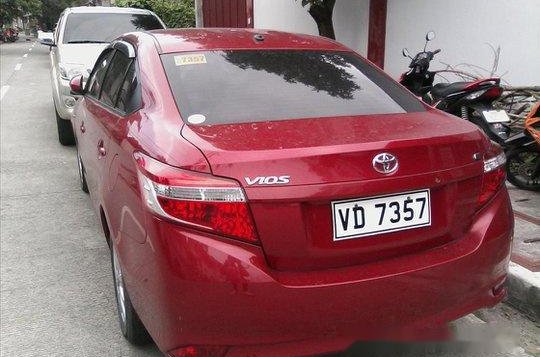 Red Toyota Vios 2016 at 8000 km for sale-1