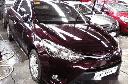 Selling Red Toyota Vios 2018 Manual Gasoline -2