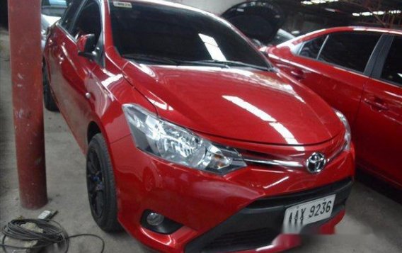 Red Toyota Vios 2014 at 18000 km for sale in Manila