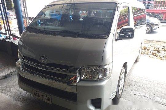 Selling White Toyota Hiace 2015 Automatic Diesel in Marikina
