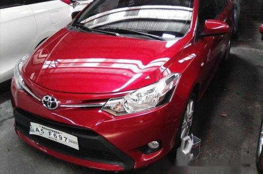 Red Toyota Vios 2018 Manual Gasoline for sale-2