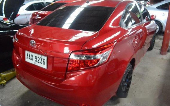 Red Toyota Vios 2014 at 18000 km for sale in Manila-1