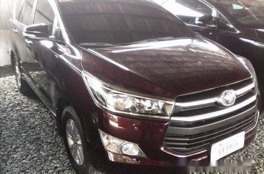 Selling Red Toyota Innova 2017 Automatic Diesel -3